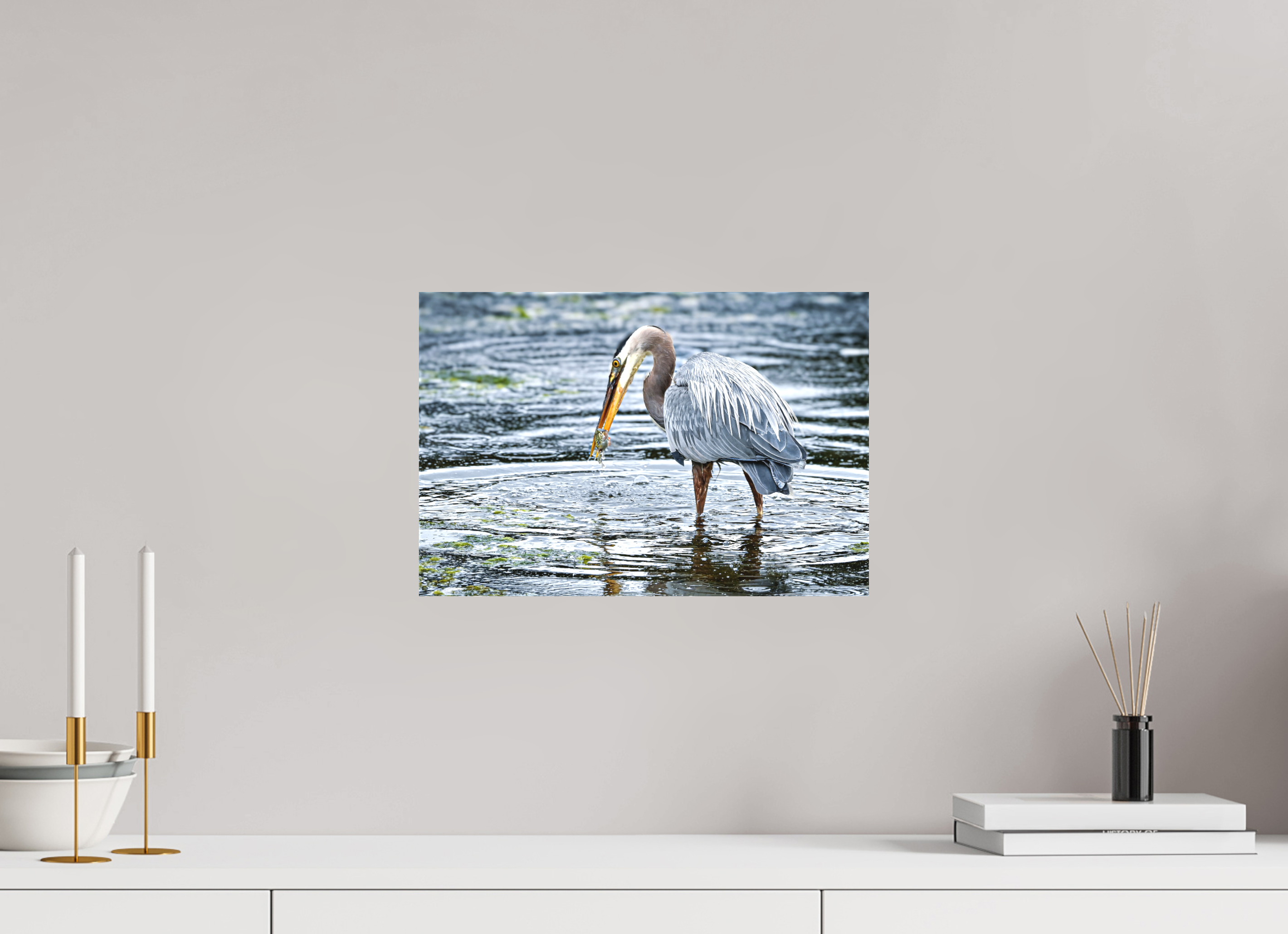 15 x 10″, Matte Canvas with Wrapped Edges Surprised Dinner