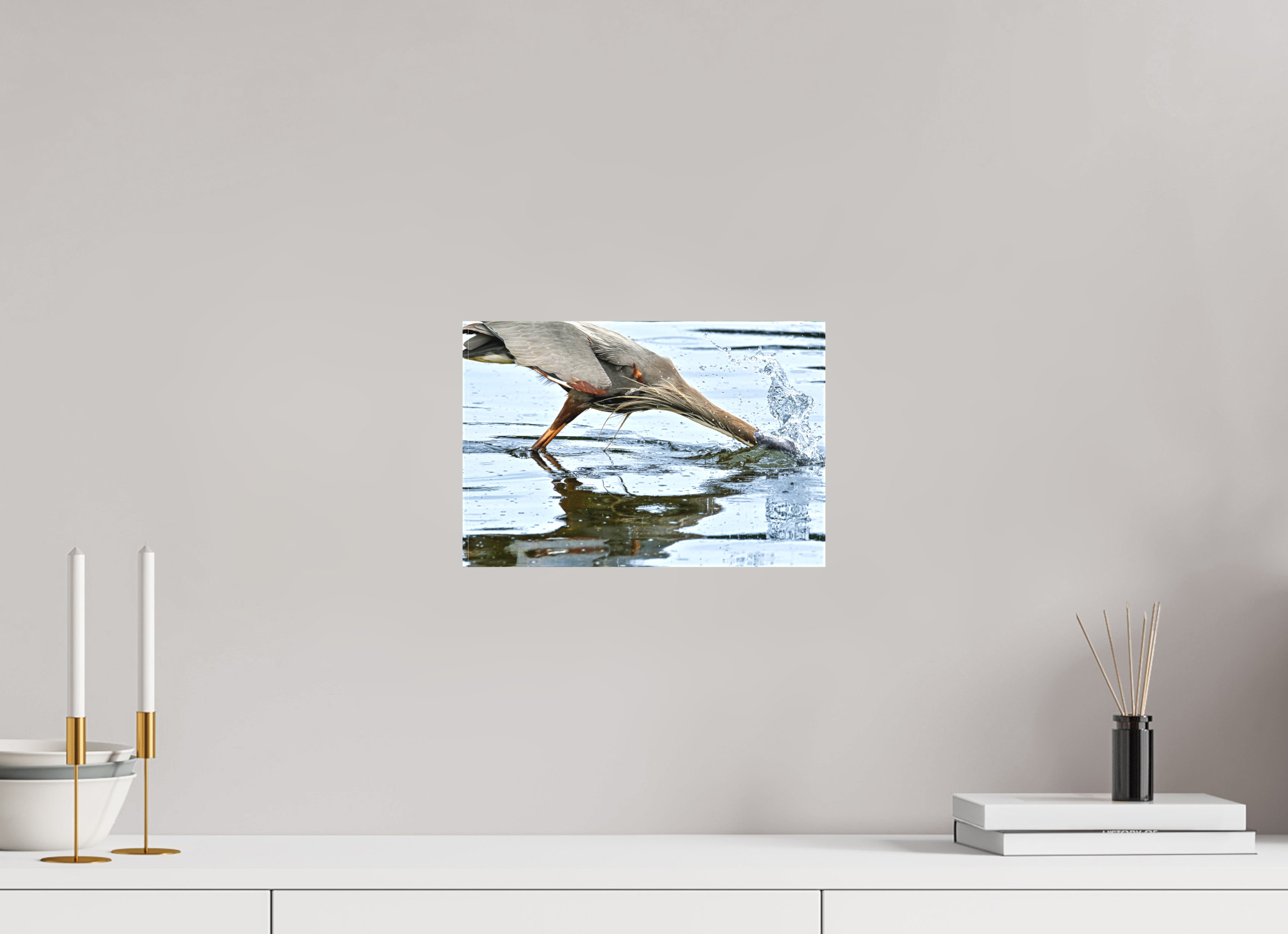 12 x 8″, Matte Canvas with Wrapped Edges The Plunge