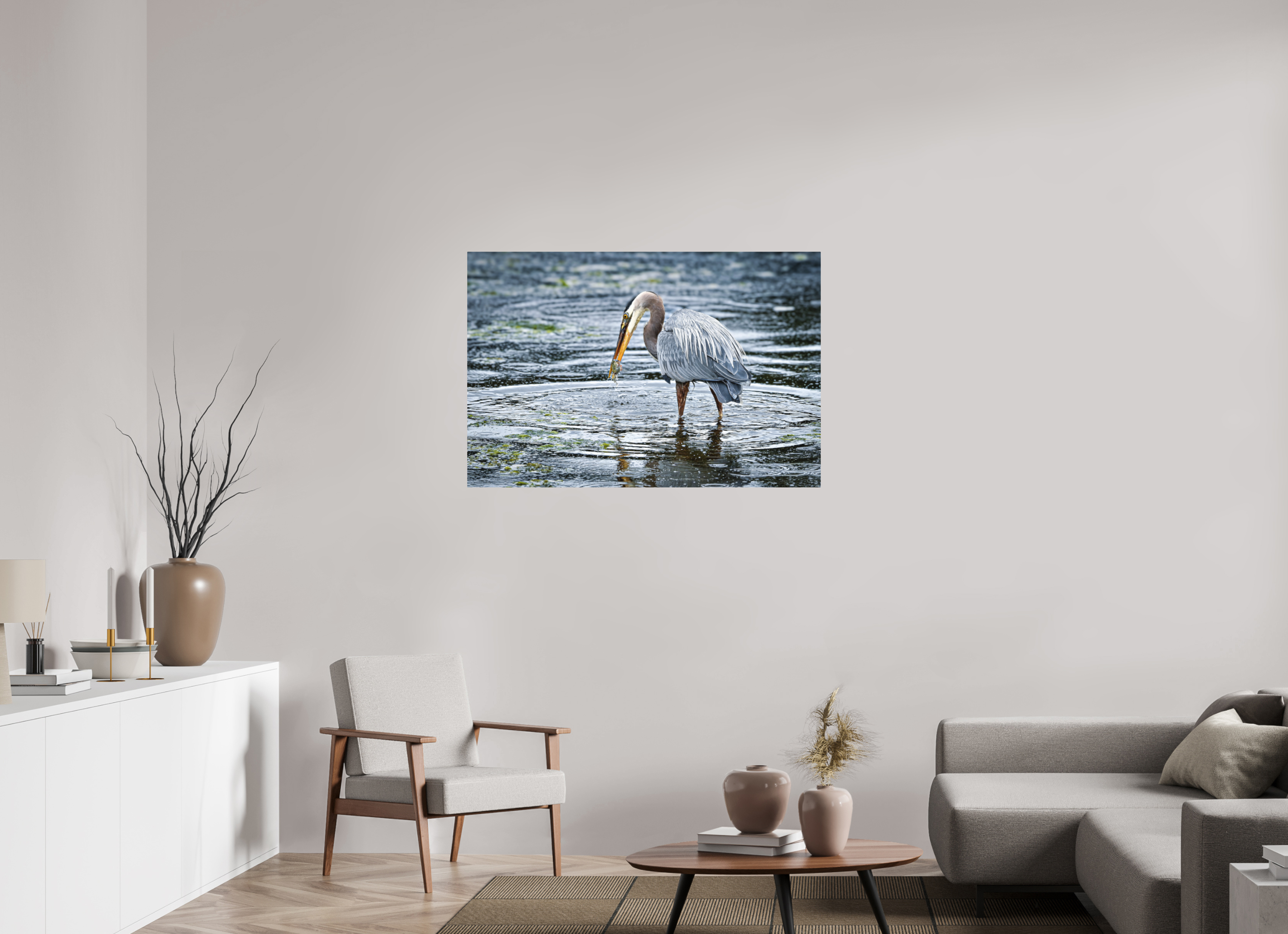 45 x 30″, Direct Print on Aluminum with mounting hardware included. Surprised Dinner