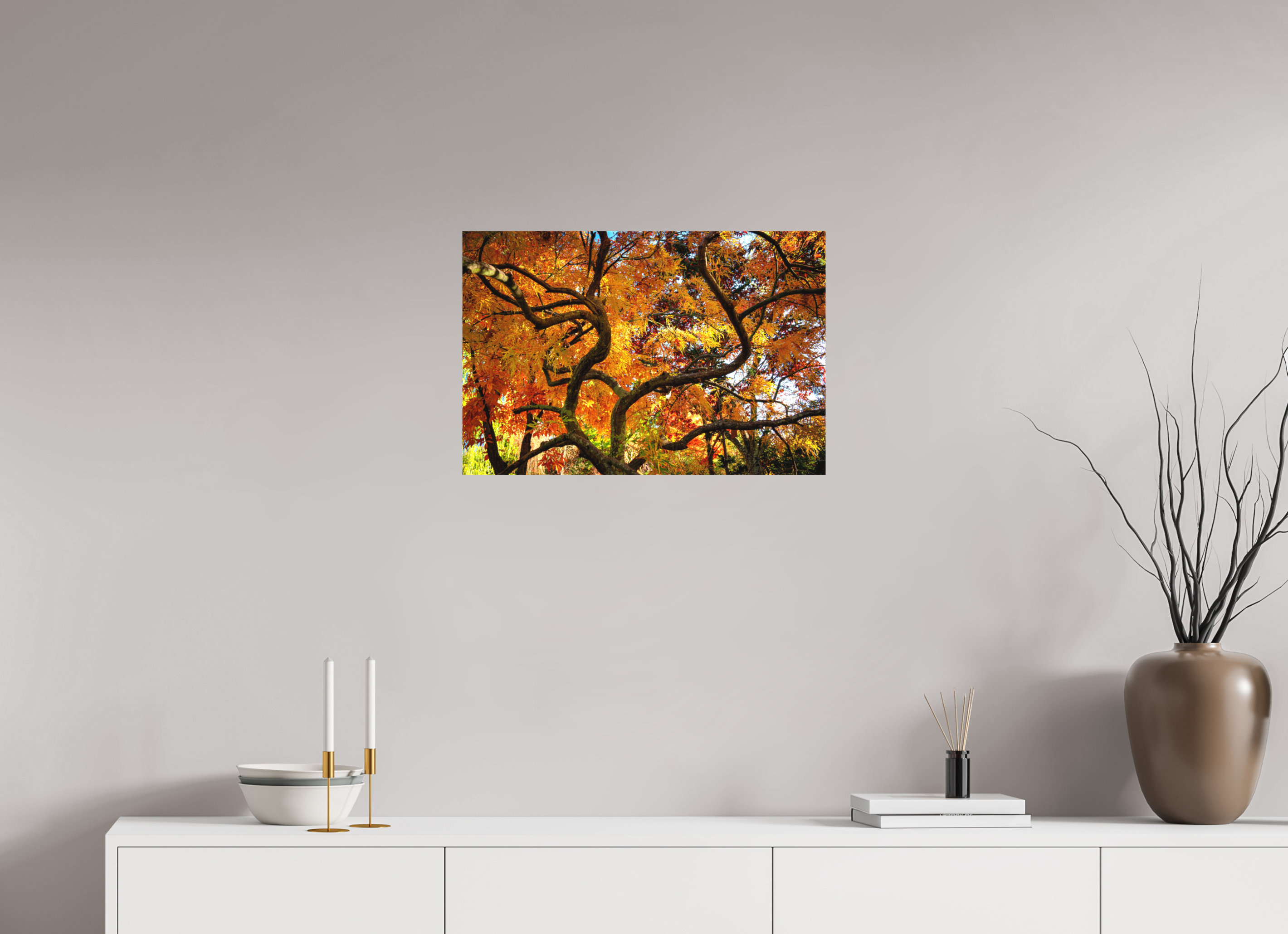 24 x 16″, Matte Canvas with Wrapped Edges Autumn Maple