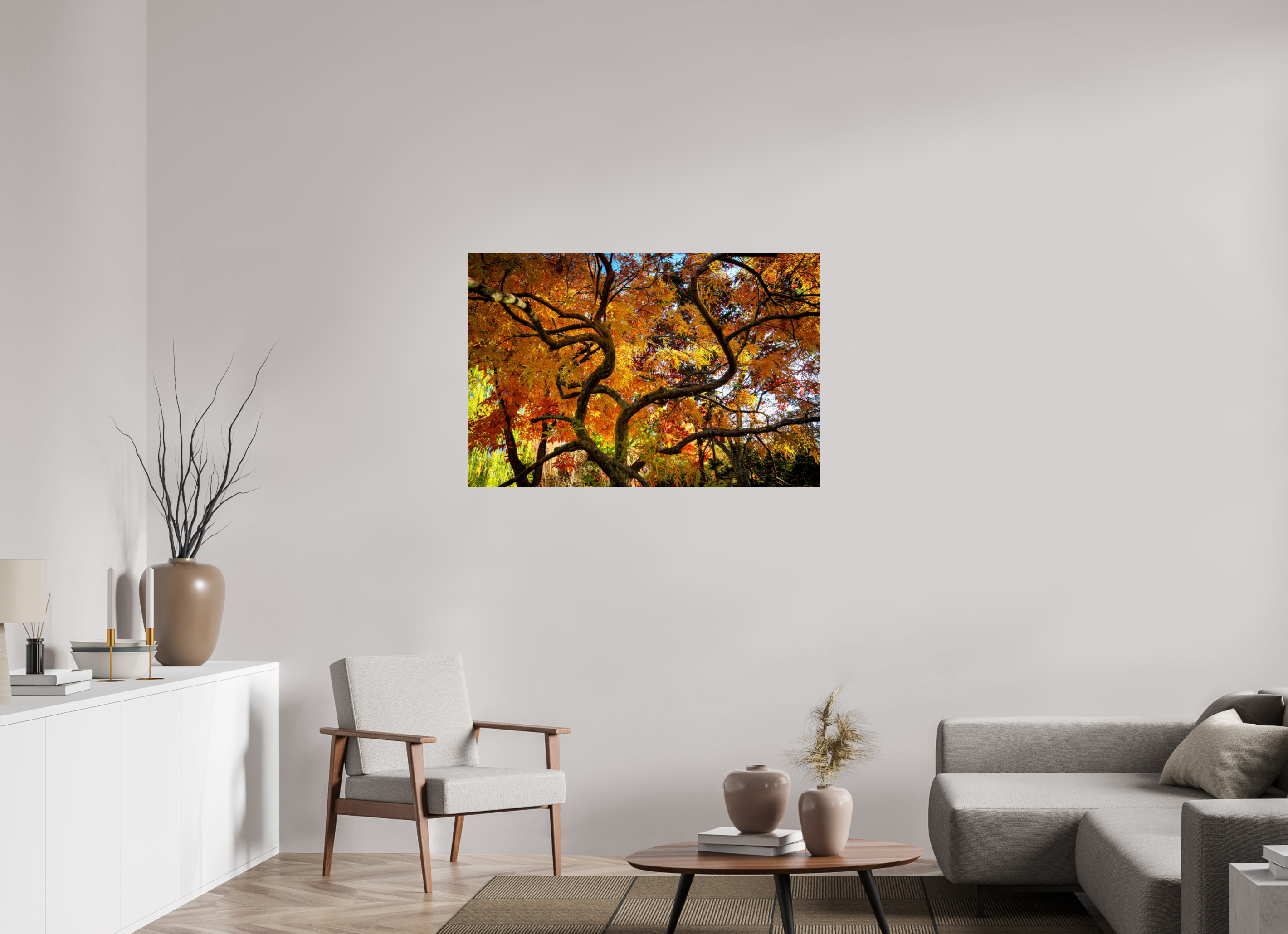 45 x 30″, Photo Print On Fuji Crystal DP II Autumn Maple