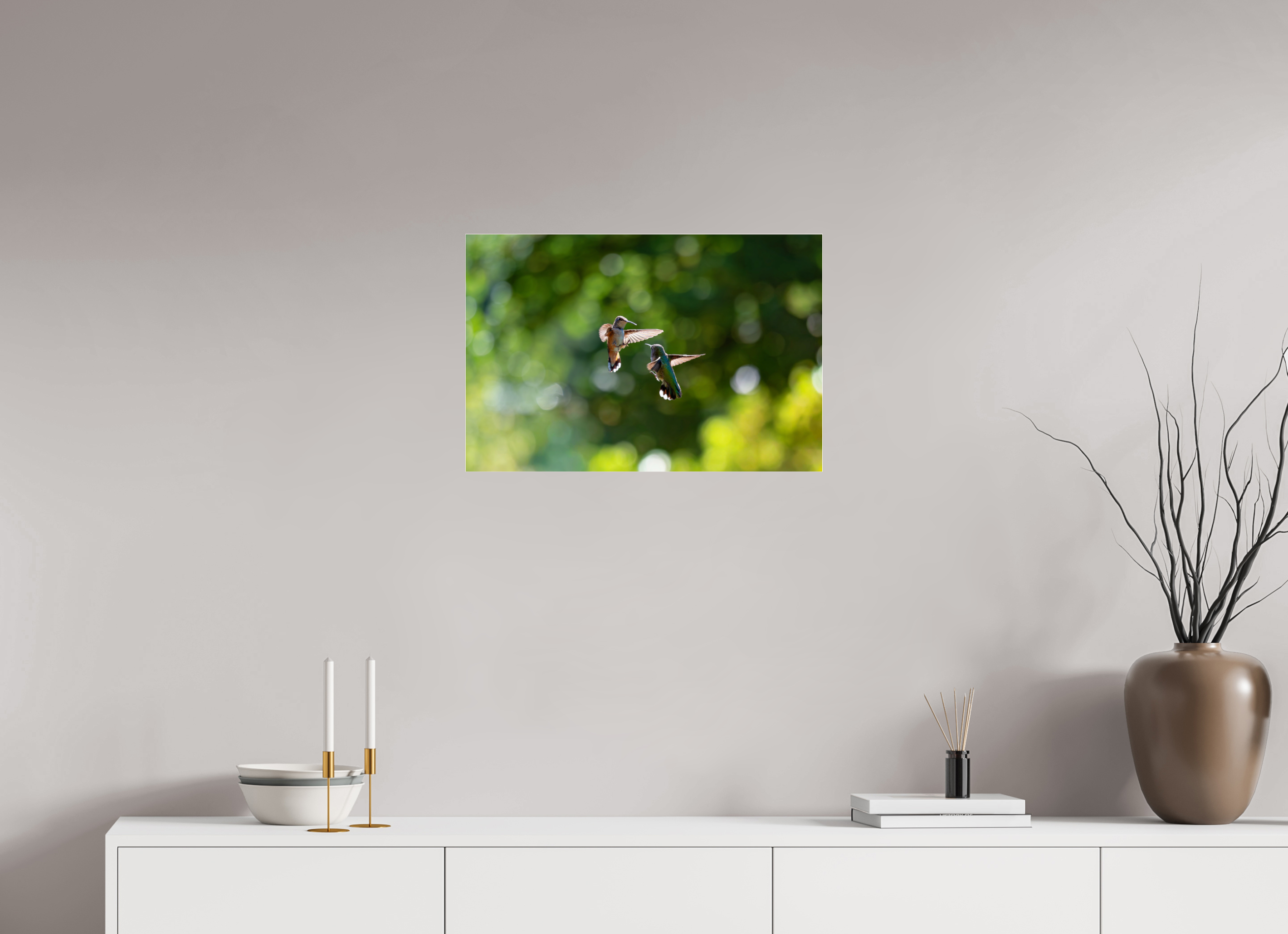 24 x 16″, Photo Mounted Under Acrylic Glass Midair