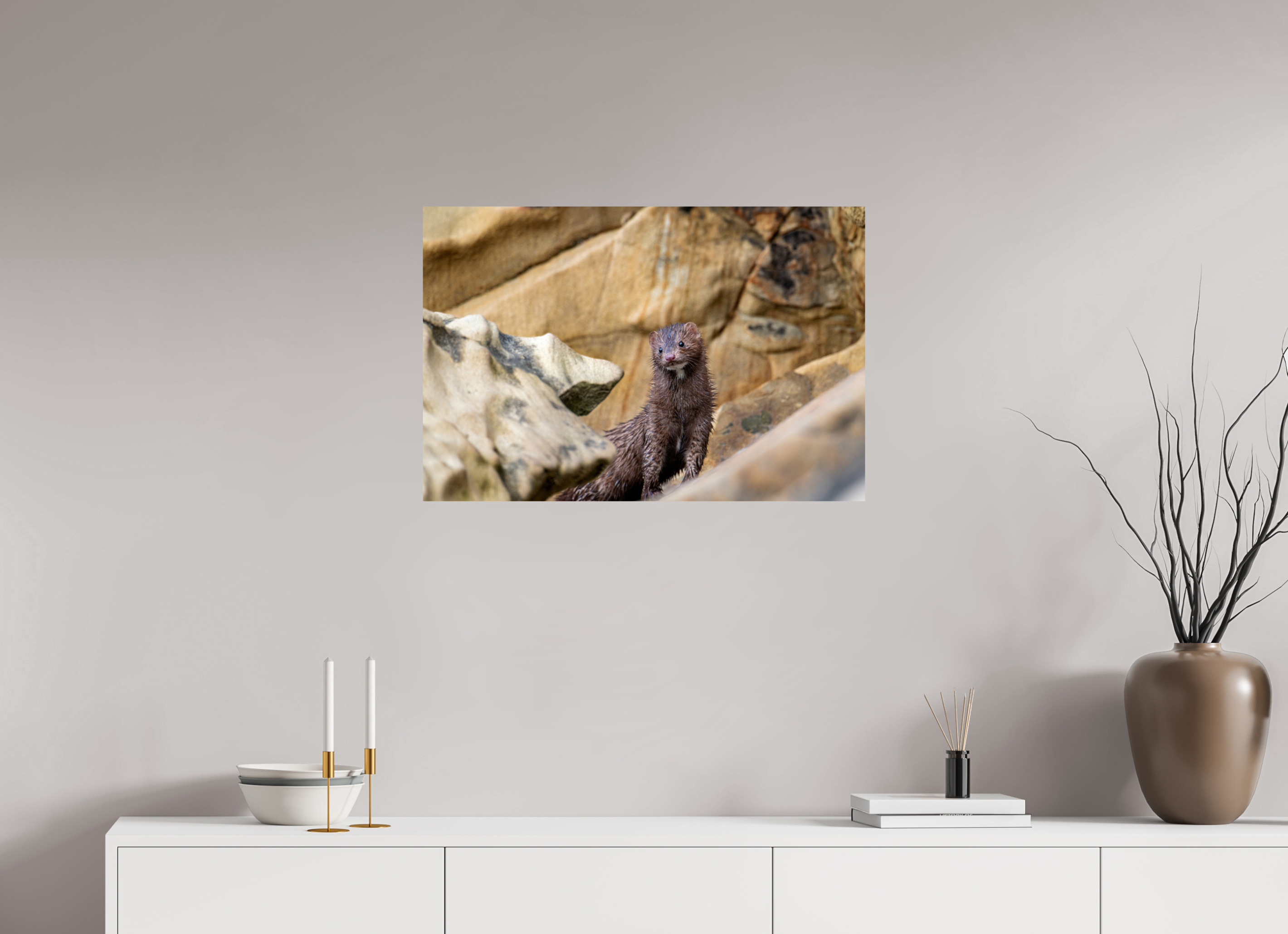 30 x 20″, Photo Print On Fuji Crystal DP II Seaside Mink