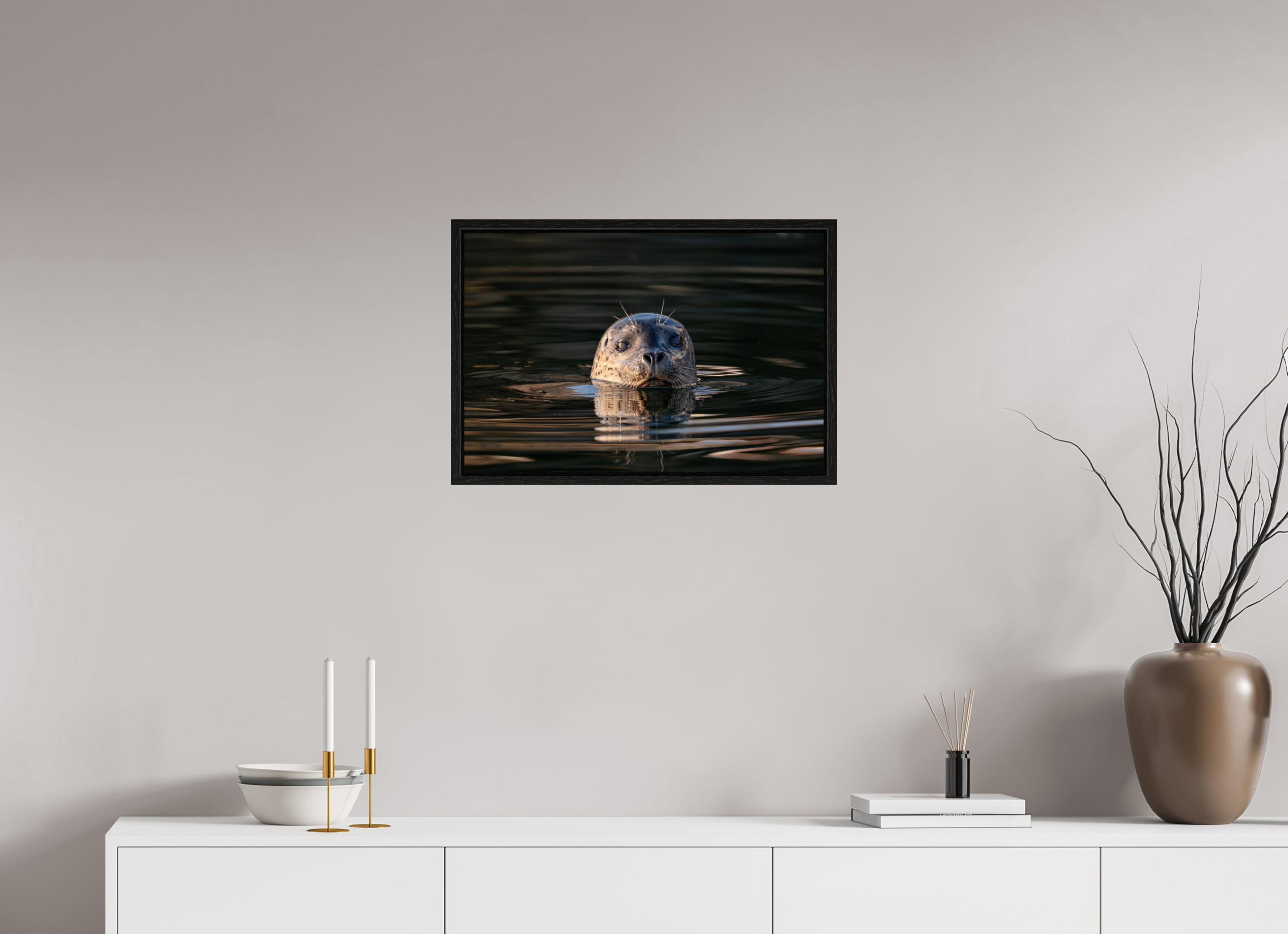 24 x 16″, Floater Frame Surface Seal