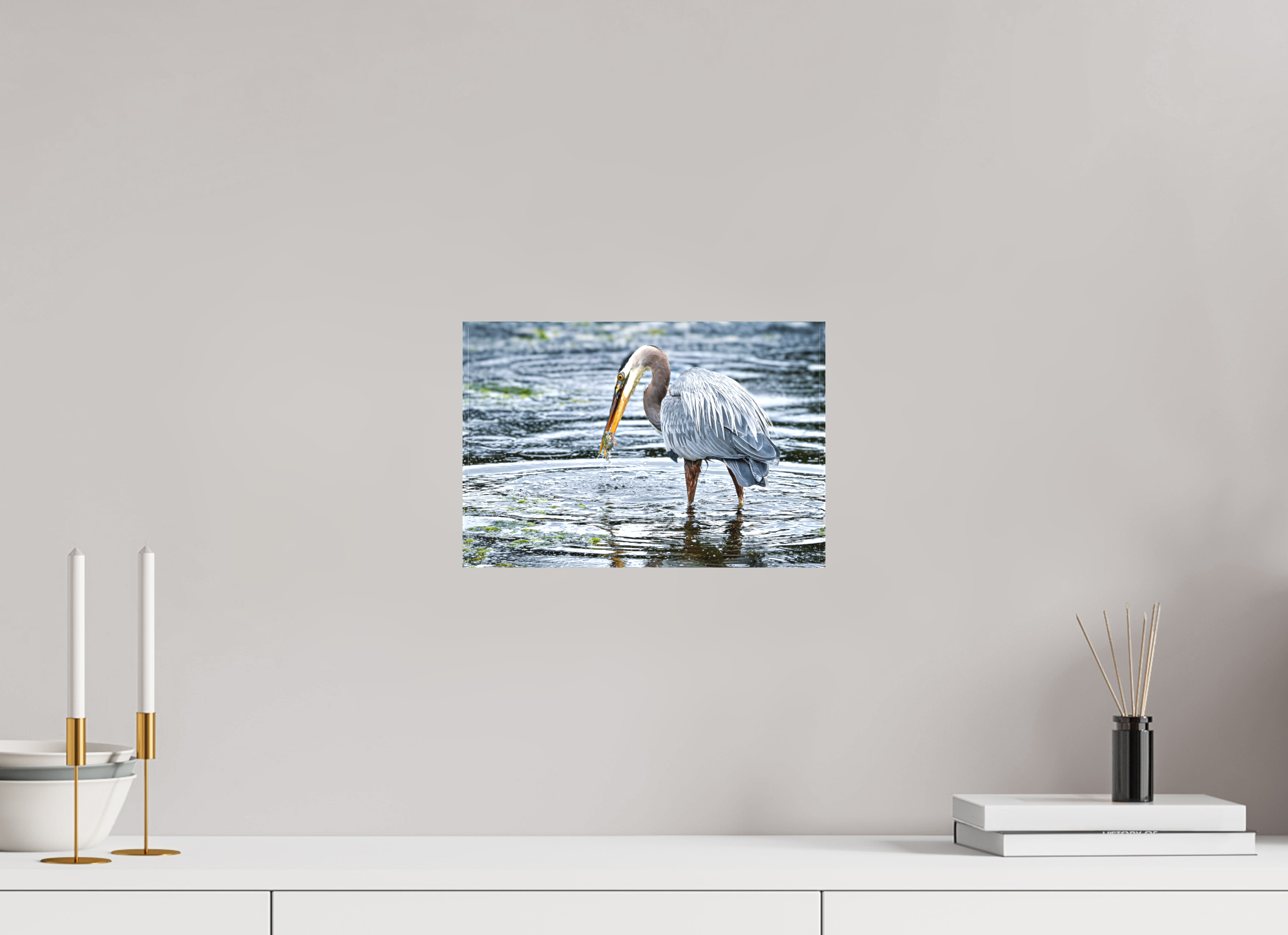 12 x 8″, Matte Canvas with Wrapped Edges Surprised Dinner
