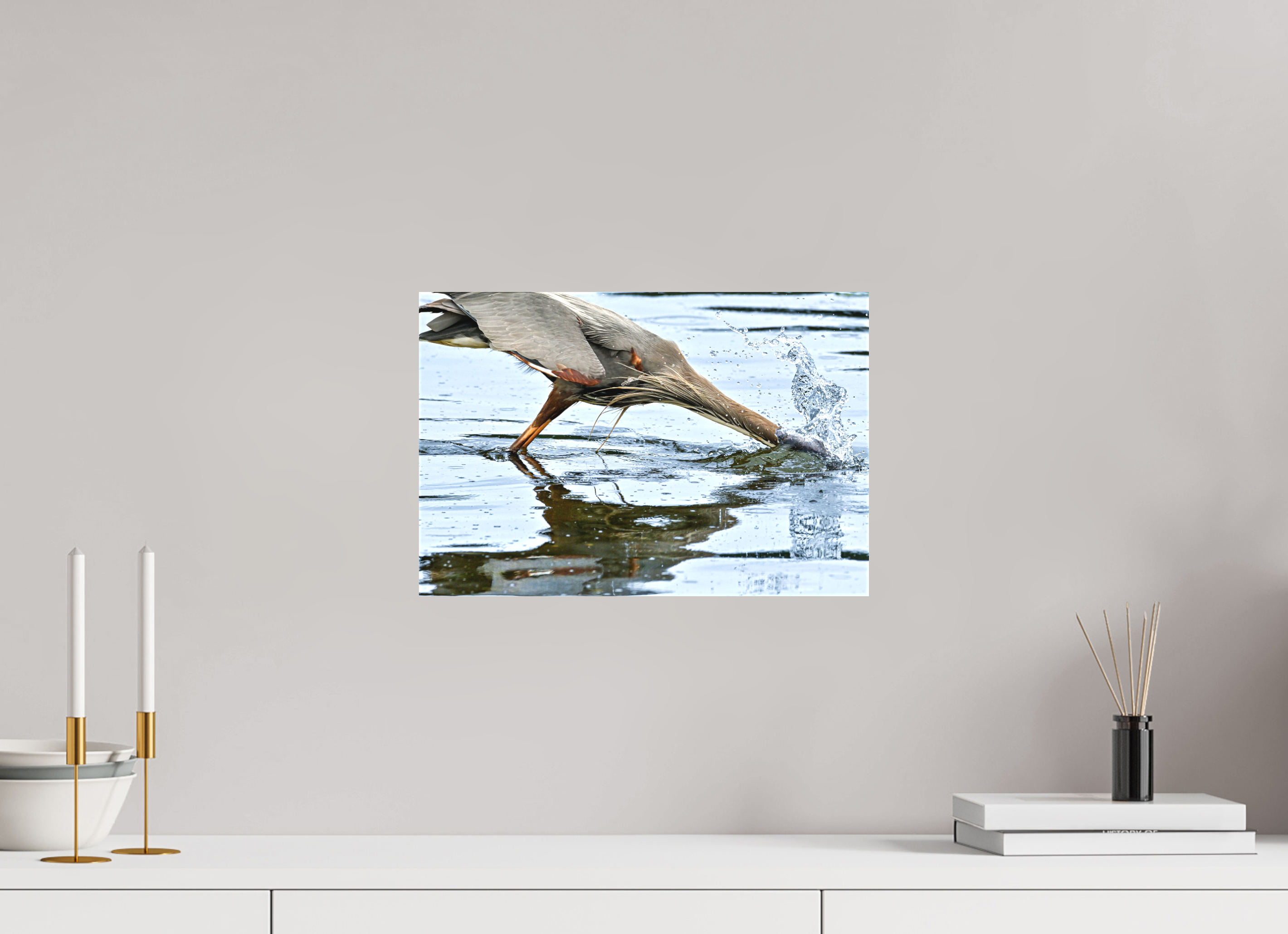 15 x 10″, Matte Canvas with Wrapped Edges The Plunge