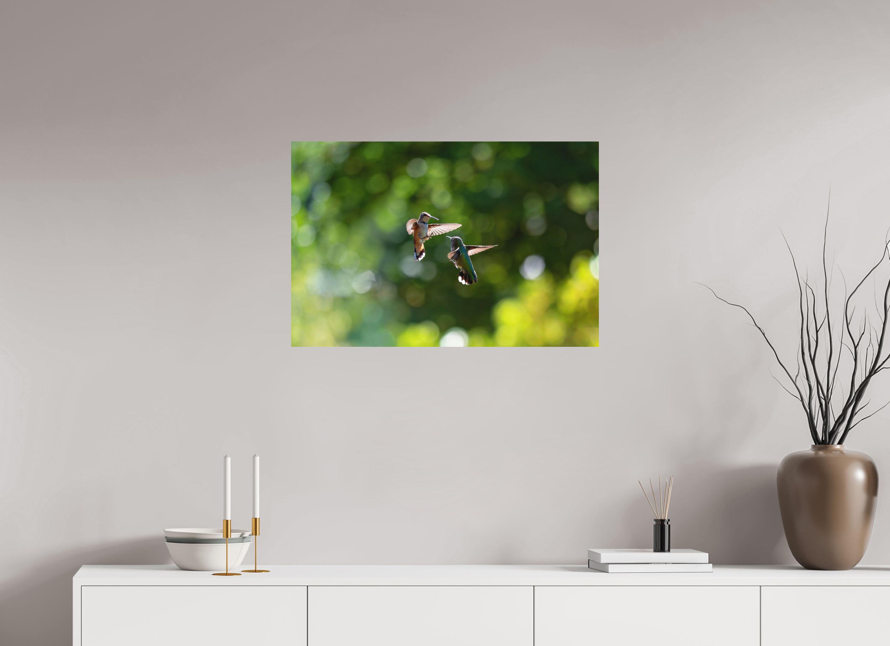 30 x 20″, Direct Print on Aluminum with mounting hardware included. Midair