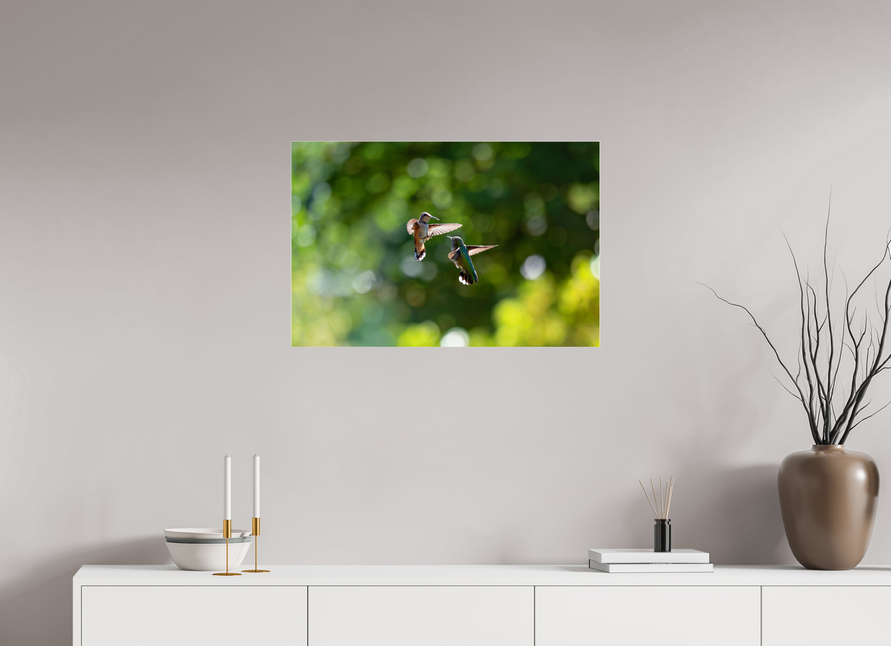 30 x 20″, Photo Mounted Under Acrylic Glass Midair