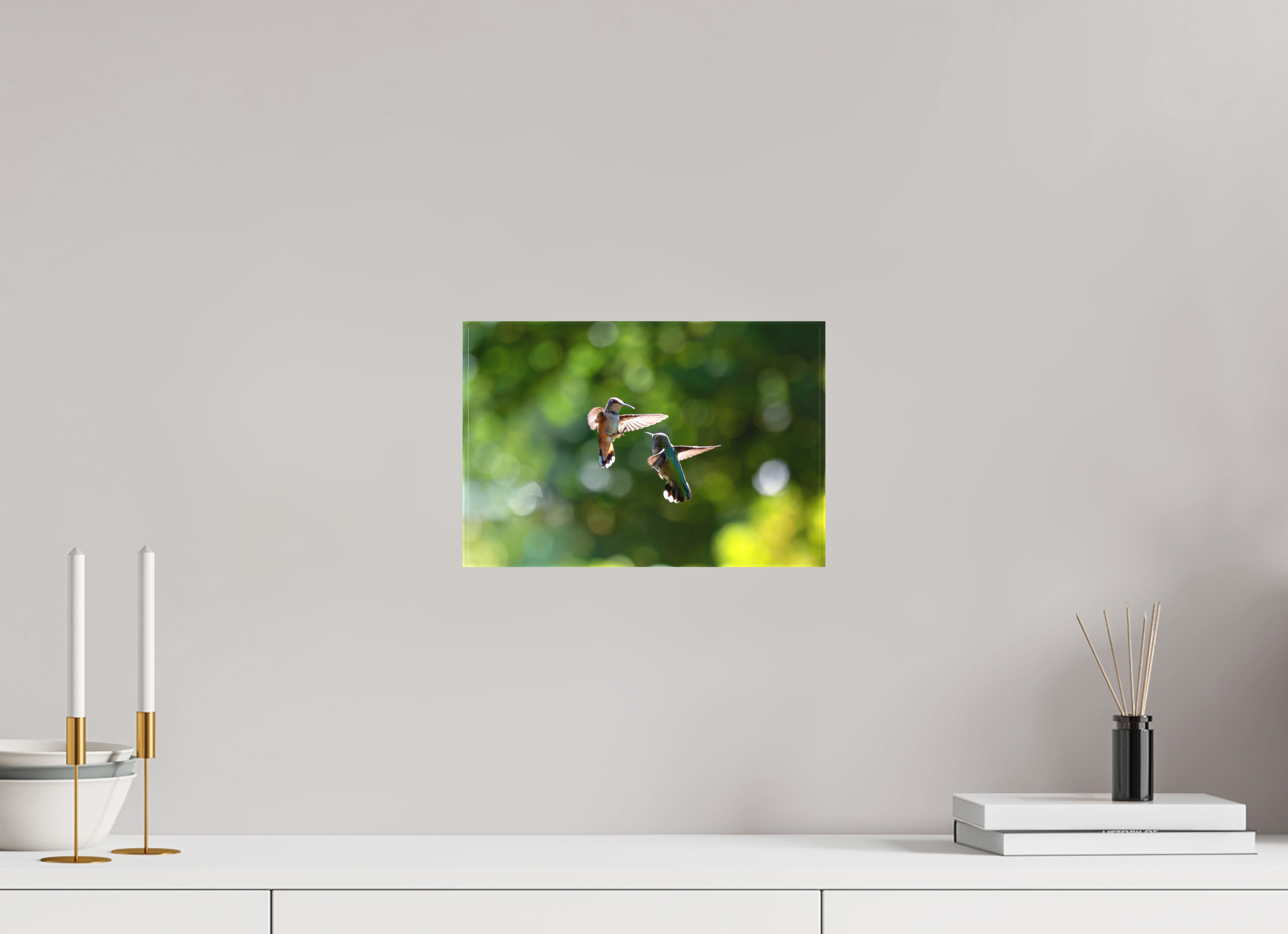 12 x 8″, Matte Canvas with Wrapped Edges Midair
